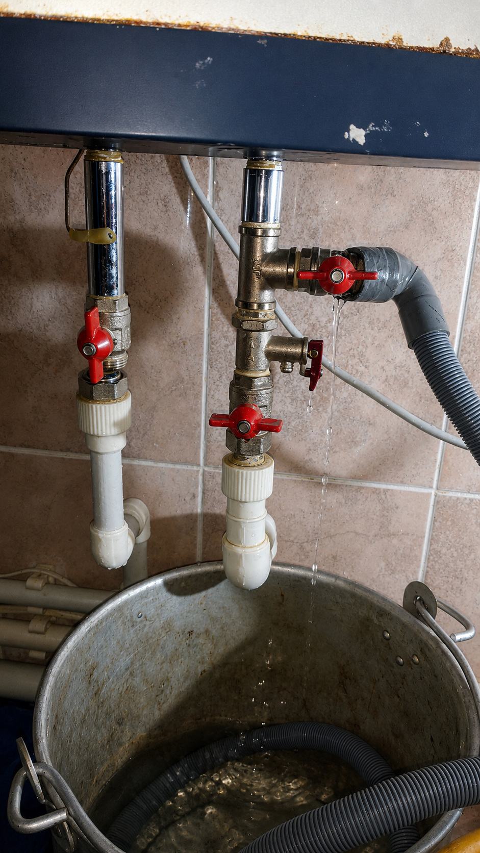 Нагревательный элемент в воде